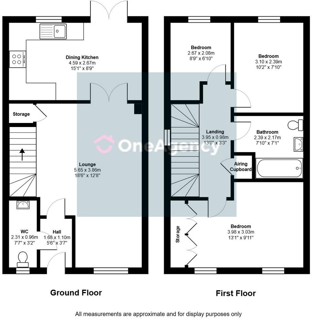 Treacle Row, Silverdale, Newcastle-under-Lyme, ST5 floorplan