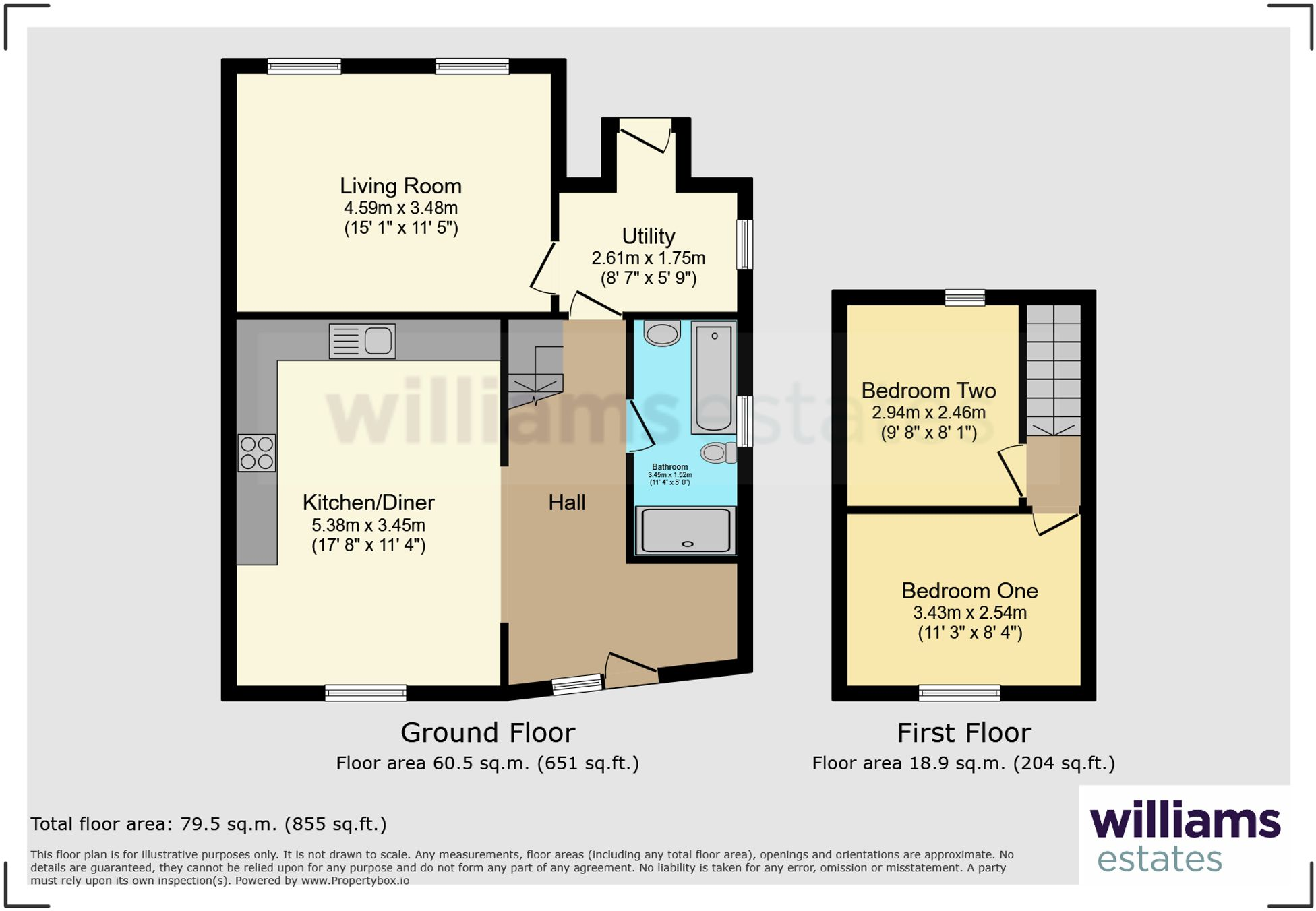 Rhos Street, Ruthin, LL15 floorplan