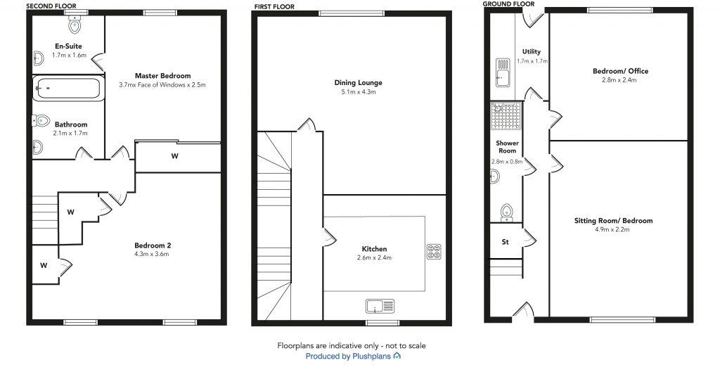 7 Benn Avenue, Paisley, PA1 1SY floorplan