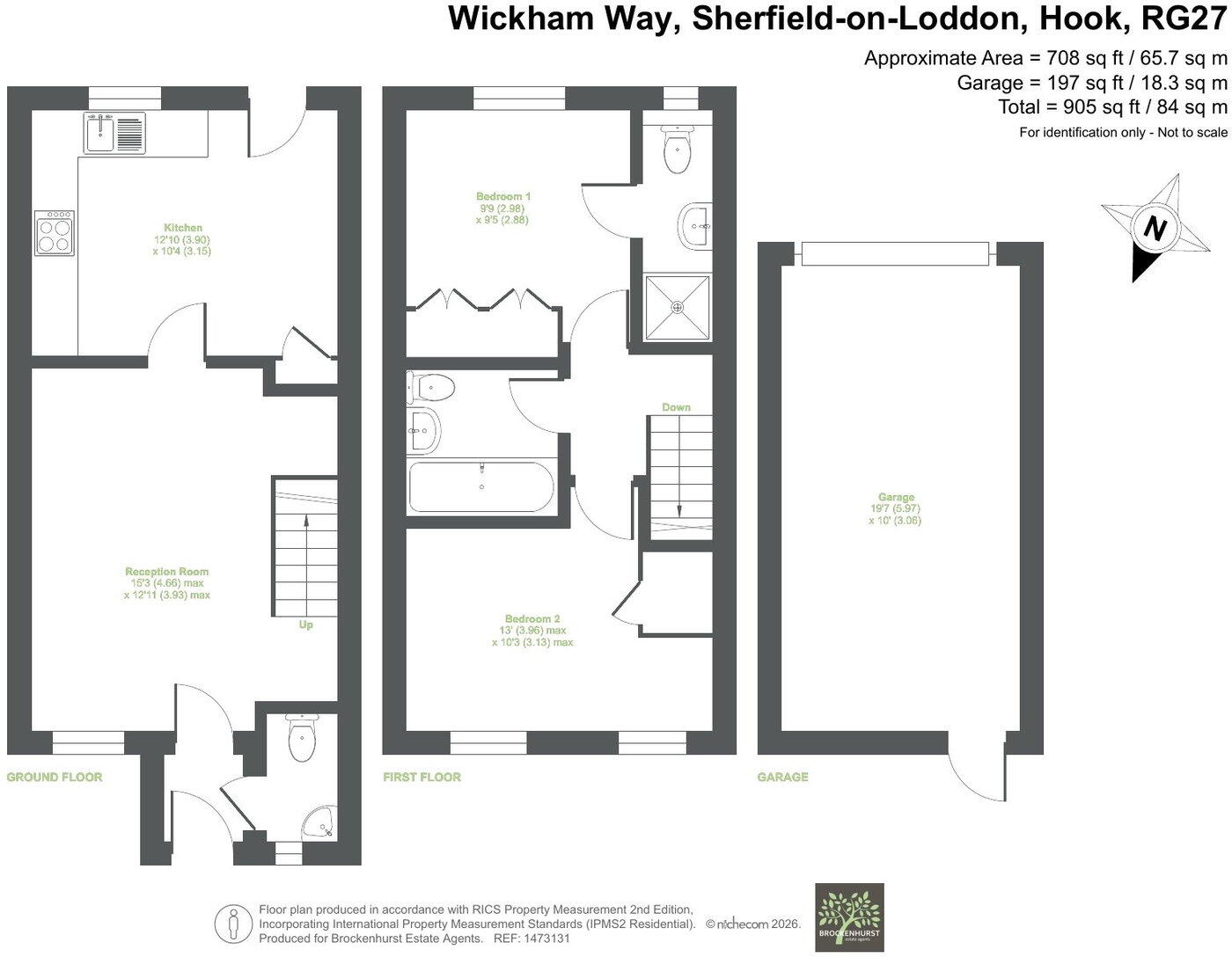 Wickham Way, Sherfield-on-Loddon RG27 0SN floorplan