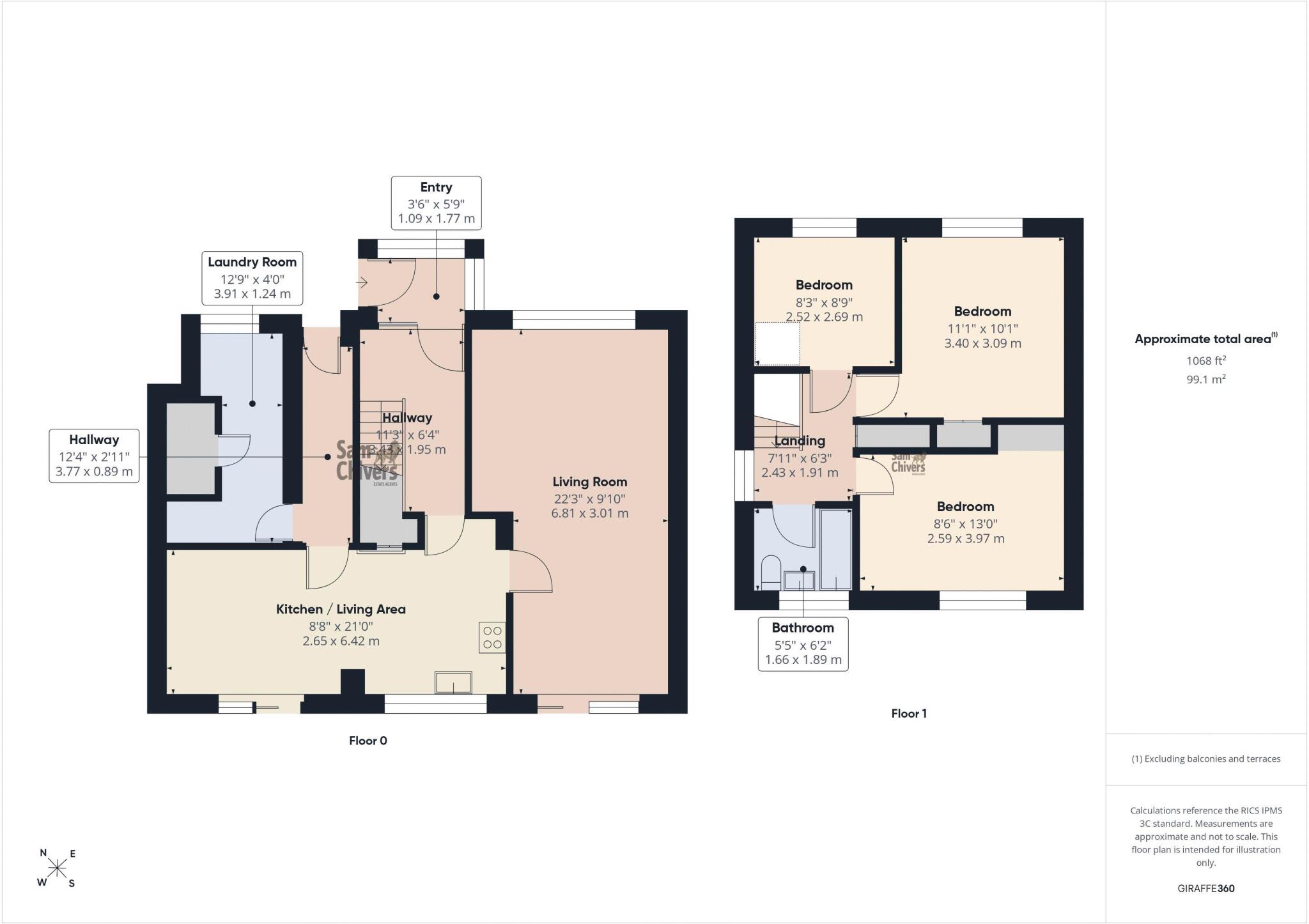 Oaklands, Paulton Village floorplan