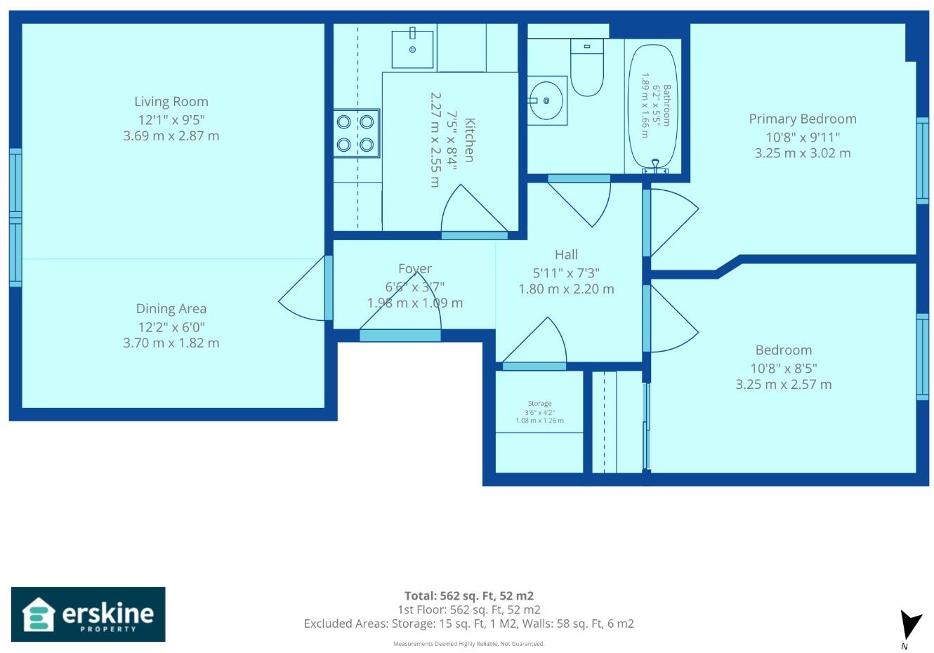 Burnbrae Terrace, Bonnyrigg, Midlothian, EH19 floorplan