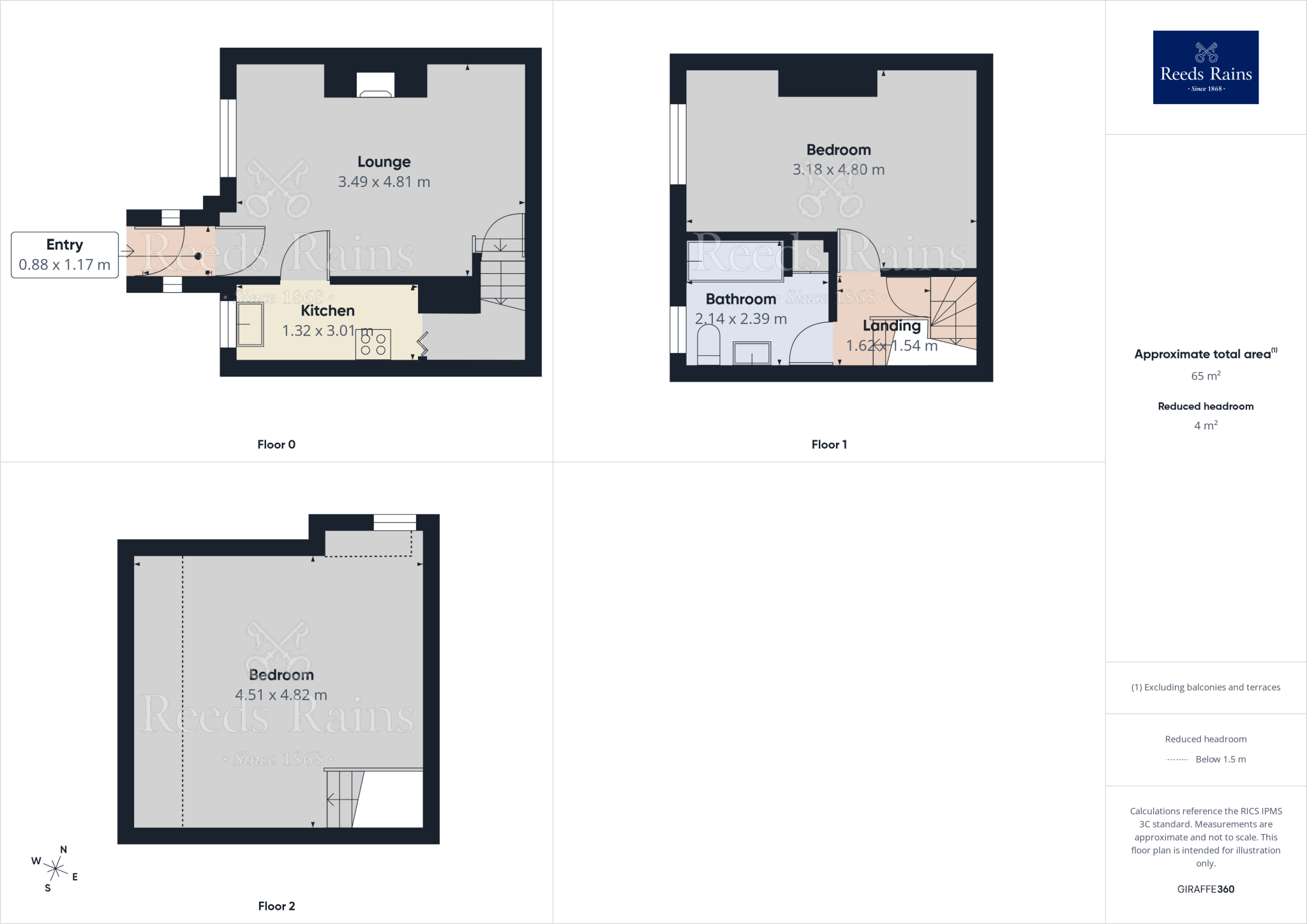 Robert Street North, Halifax, West Yorkshire, HX3 floorplan