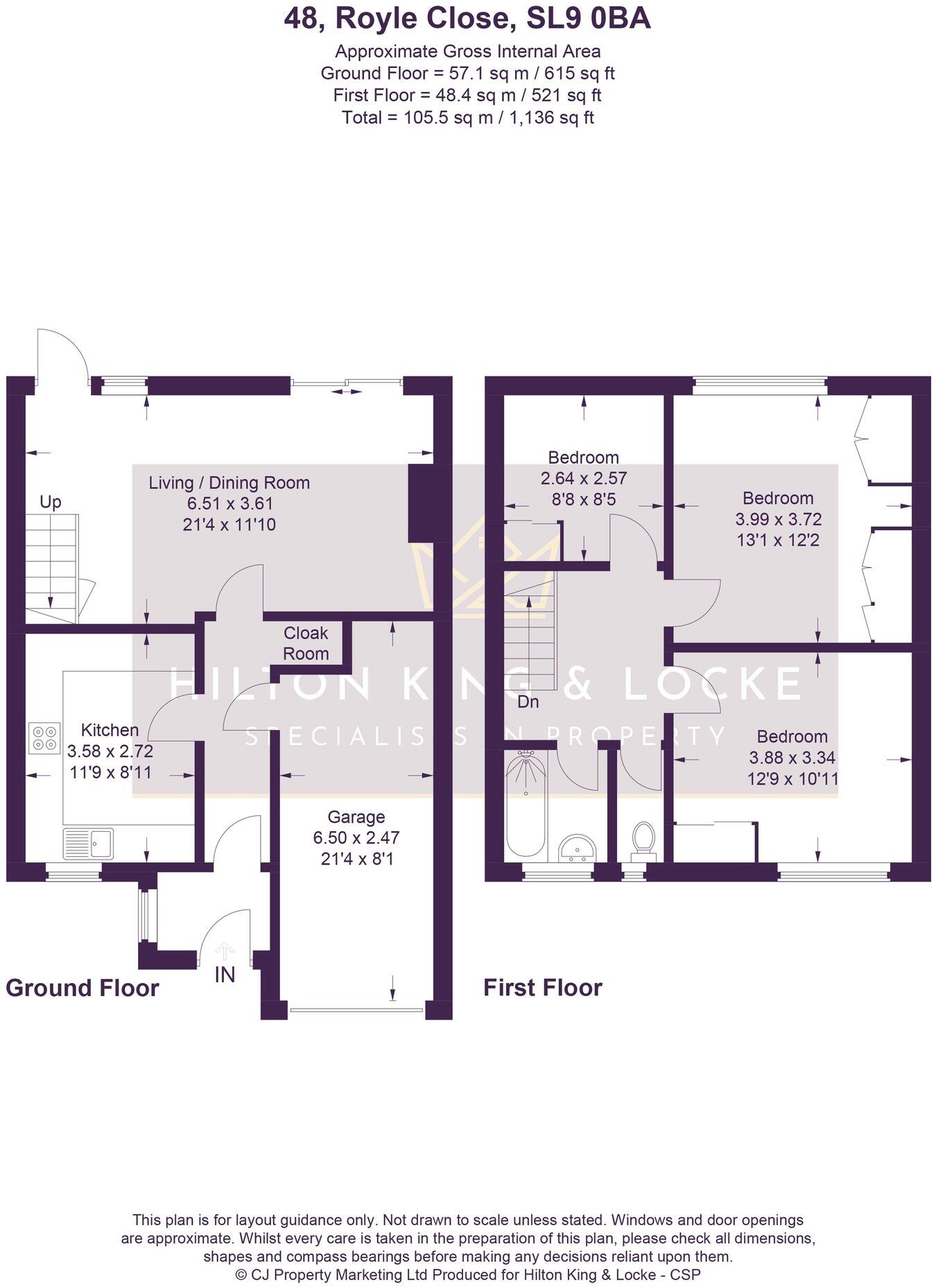 Royle Close, Chalfont St. Peter, SL9 floorplan