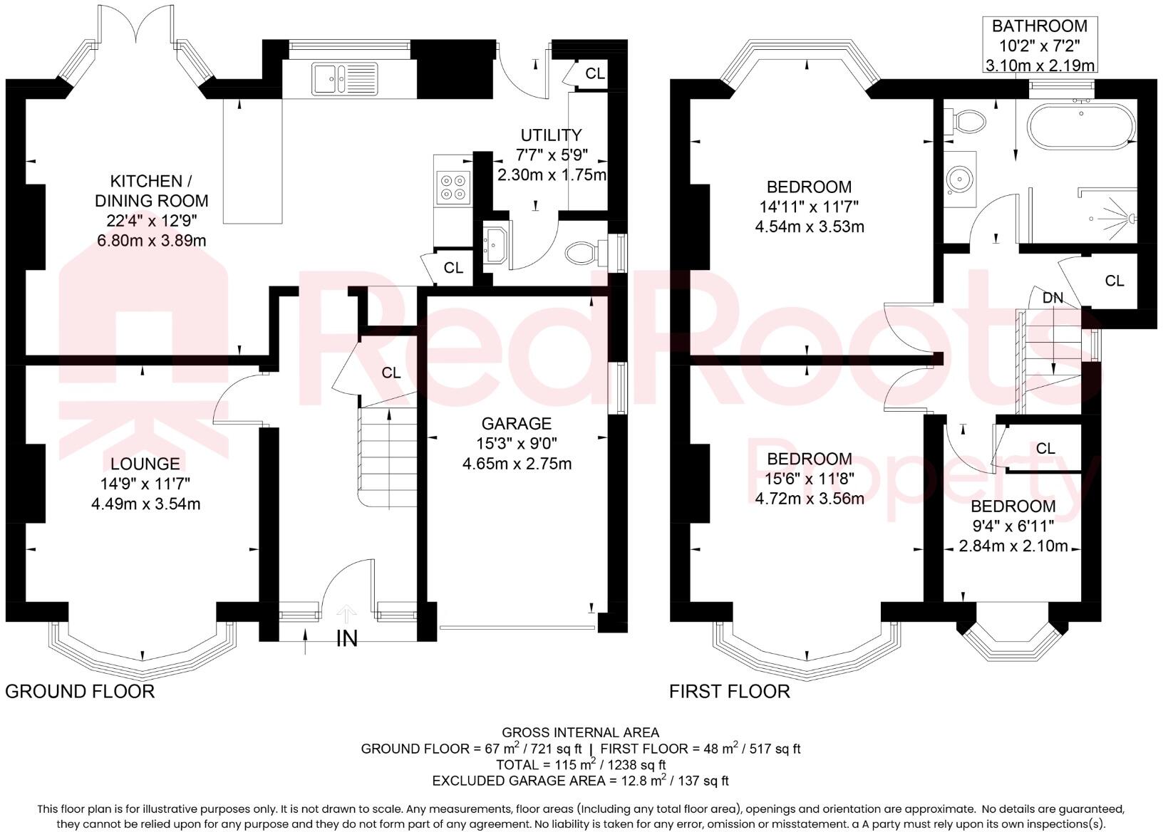 Zetland Road, Doncaster, South Yorkshire, DN2 5EL floorplan