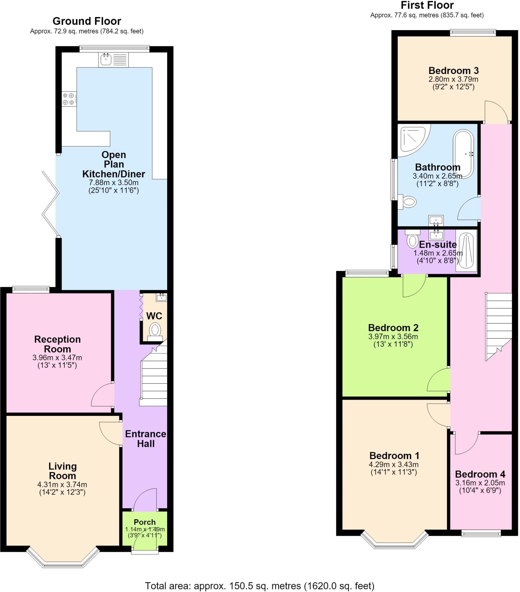 Beaconsfield Road, Seaforth, L21 floorplan