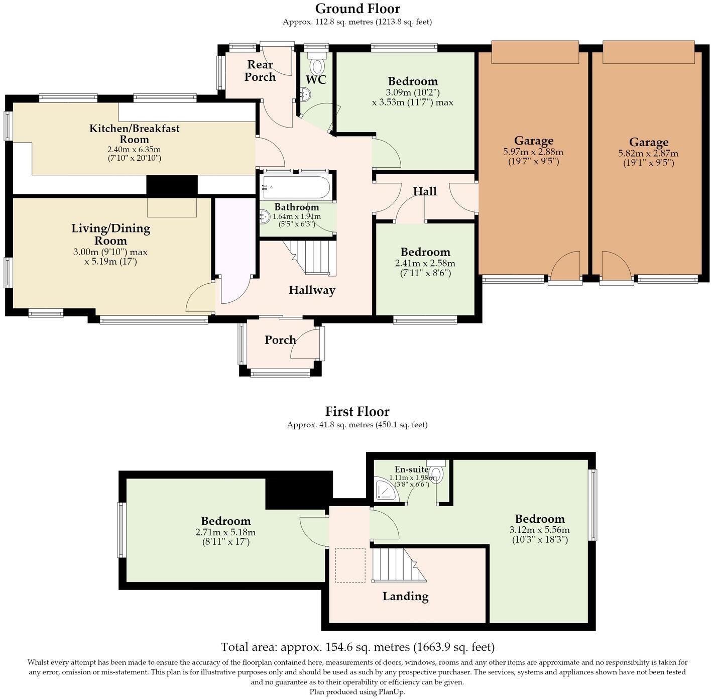 Greenways Close, Flordon floorplan