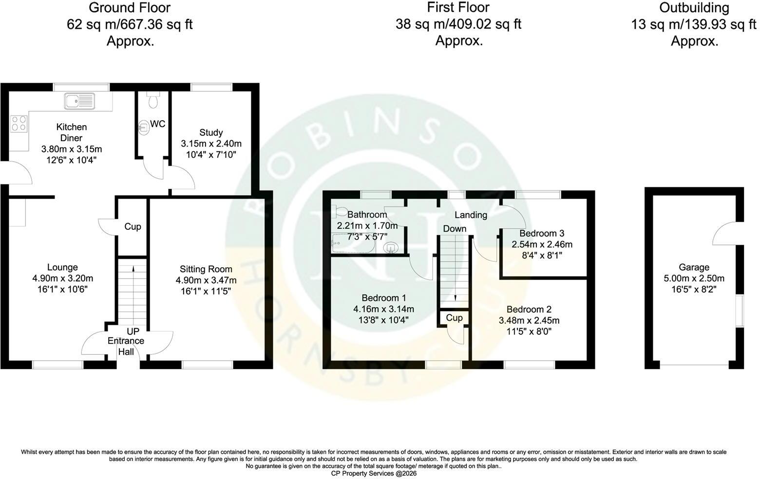 Mansfield Crescent, Armthorpe floorplan