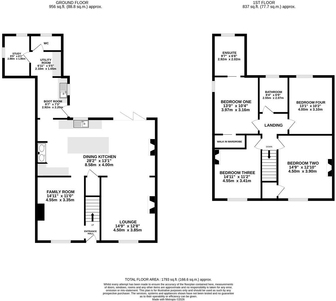 High Street, Weaverham floorplan