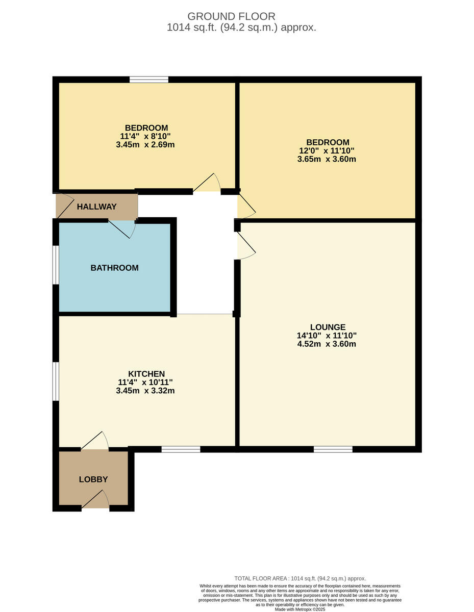 Peregrine Road, Norwich floorplan