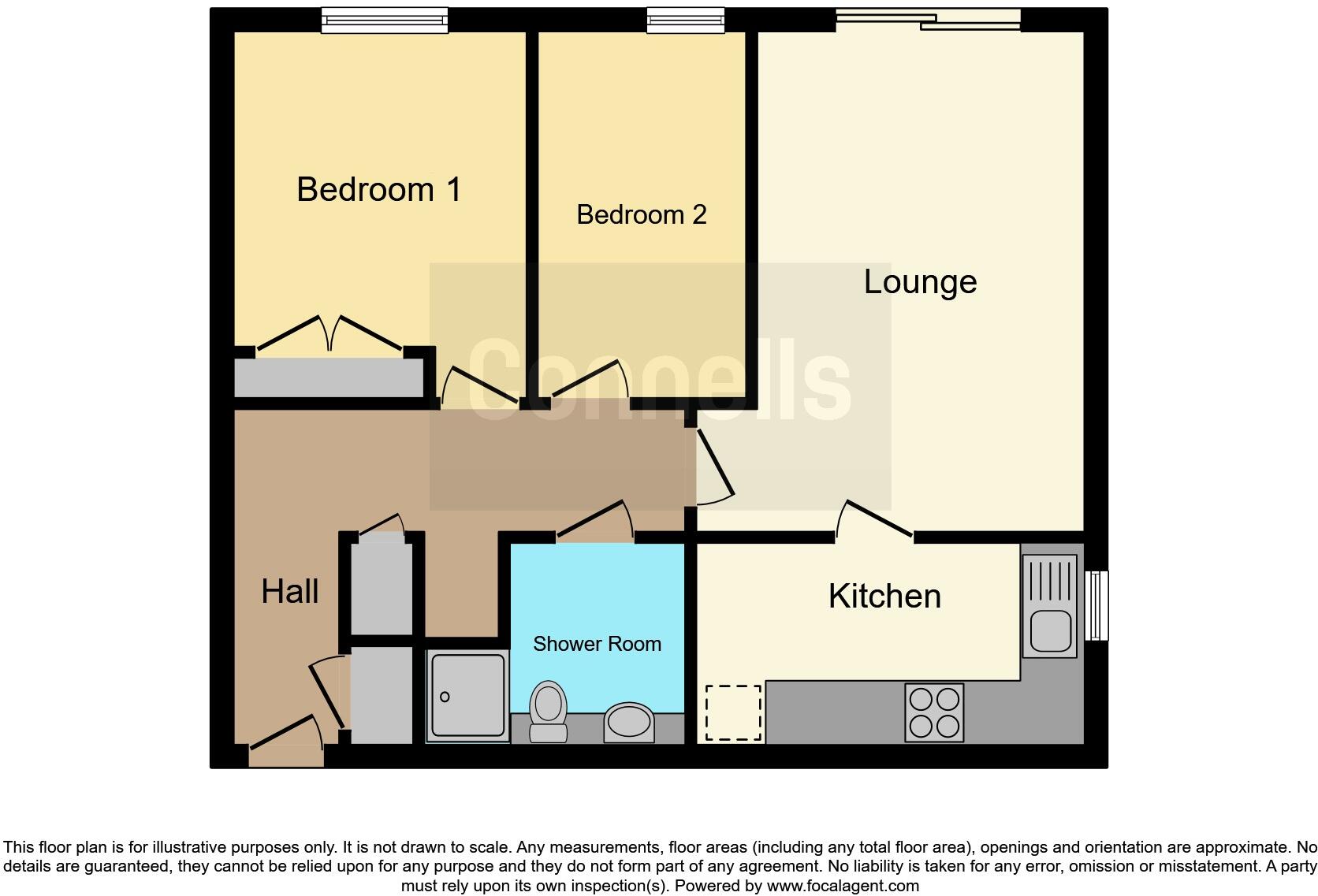 Magnolia Court, Horley floorplan