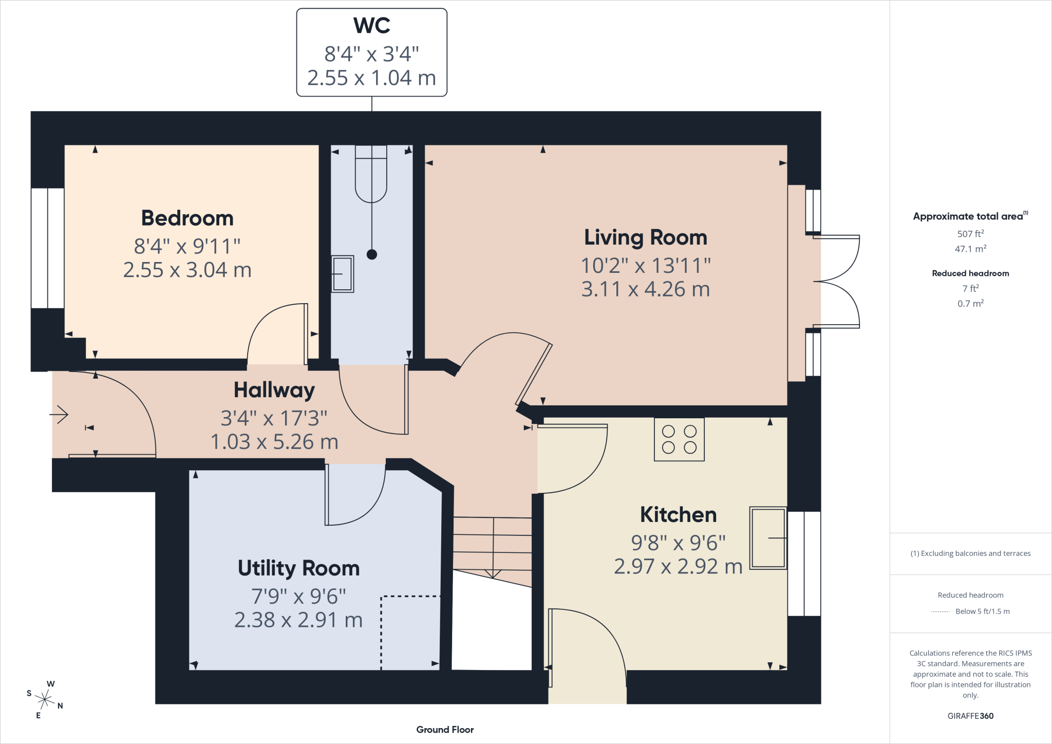 Upnor Way, Stafford, Staffordshire floorplan