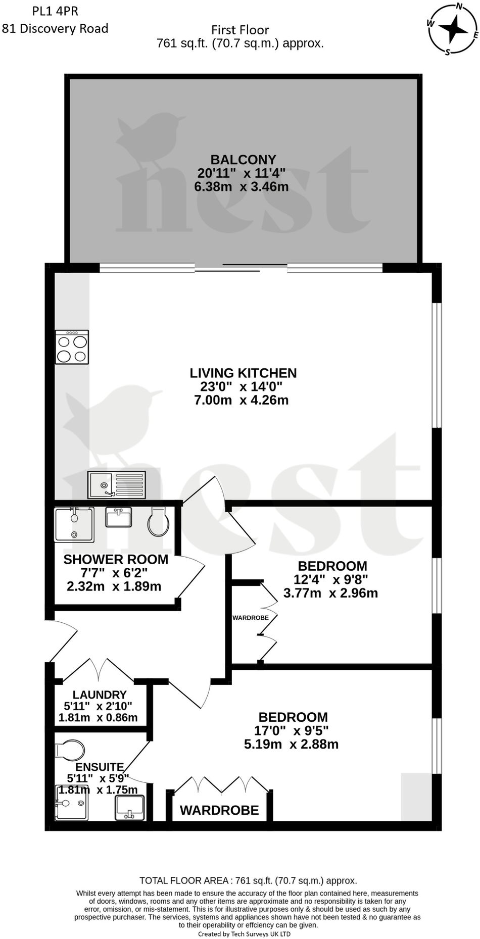Leeward House, Village-by-The-Sea floorplan