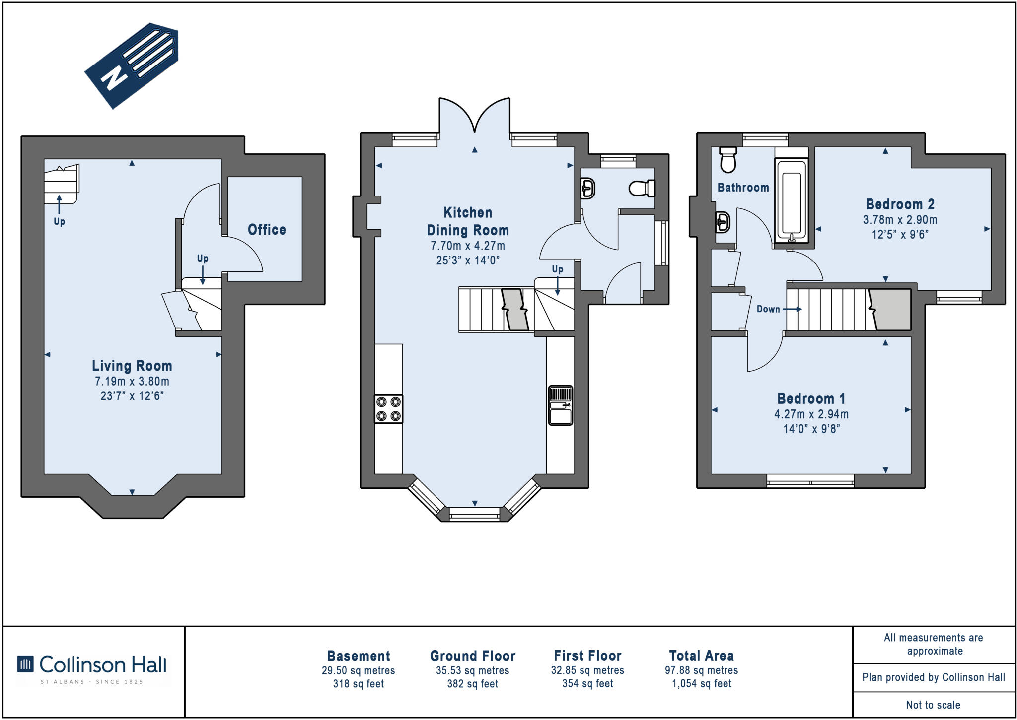 Etna Road, St. Albans, Hertfordshire, AL3 floorplan