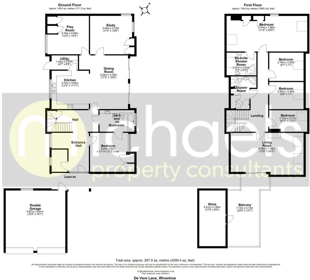 De Vere Lane, Wivenhoe, Colchester, CO7 floorplan