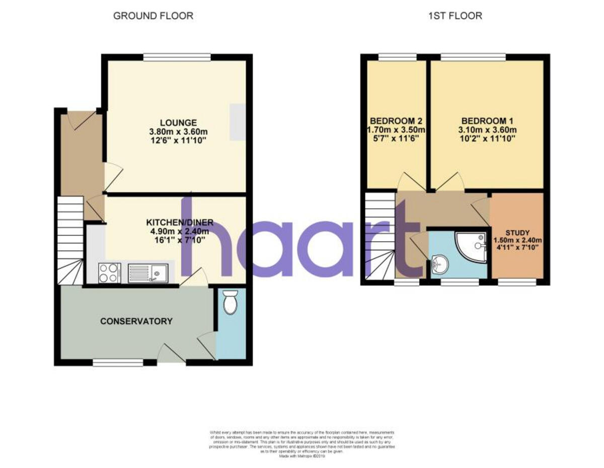 Churchill Road, London floorplan