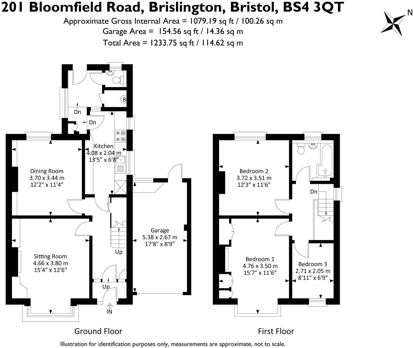Bloomfield Road, Bristol, BS4 floorplan