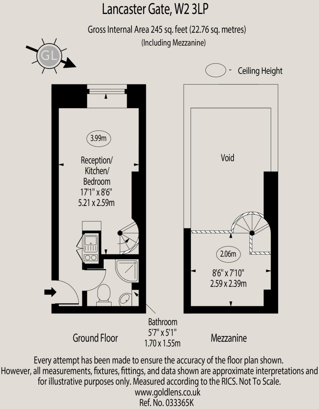Lancaster Gate, Lancaster Gate, London, W2 floorplan