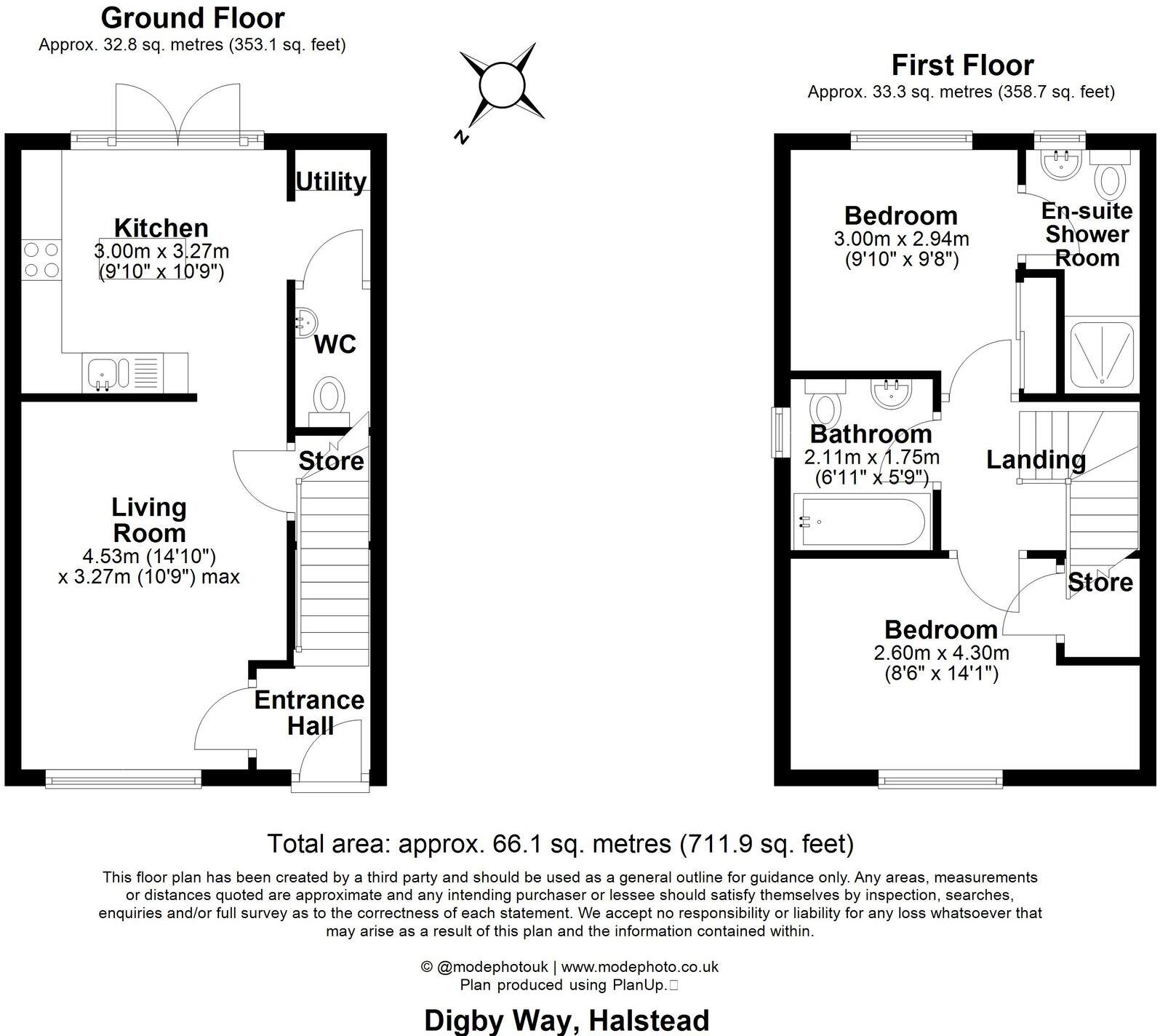 Digby Way, Halstead, CO9 floorplan