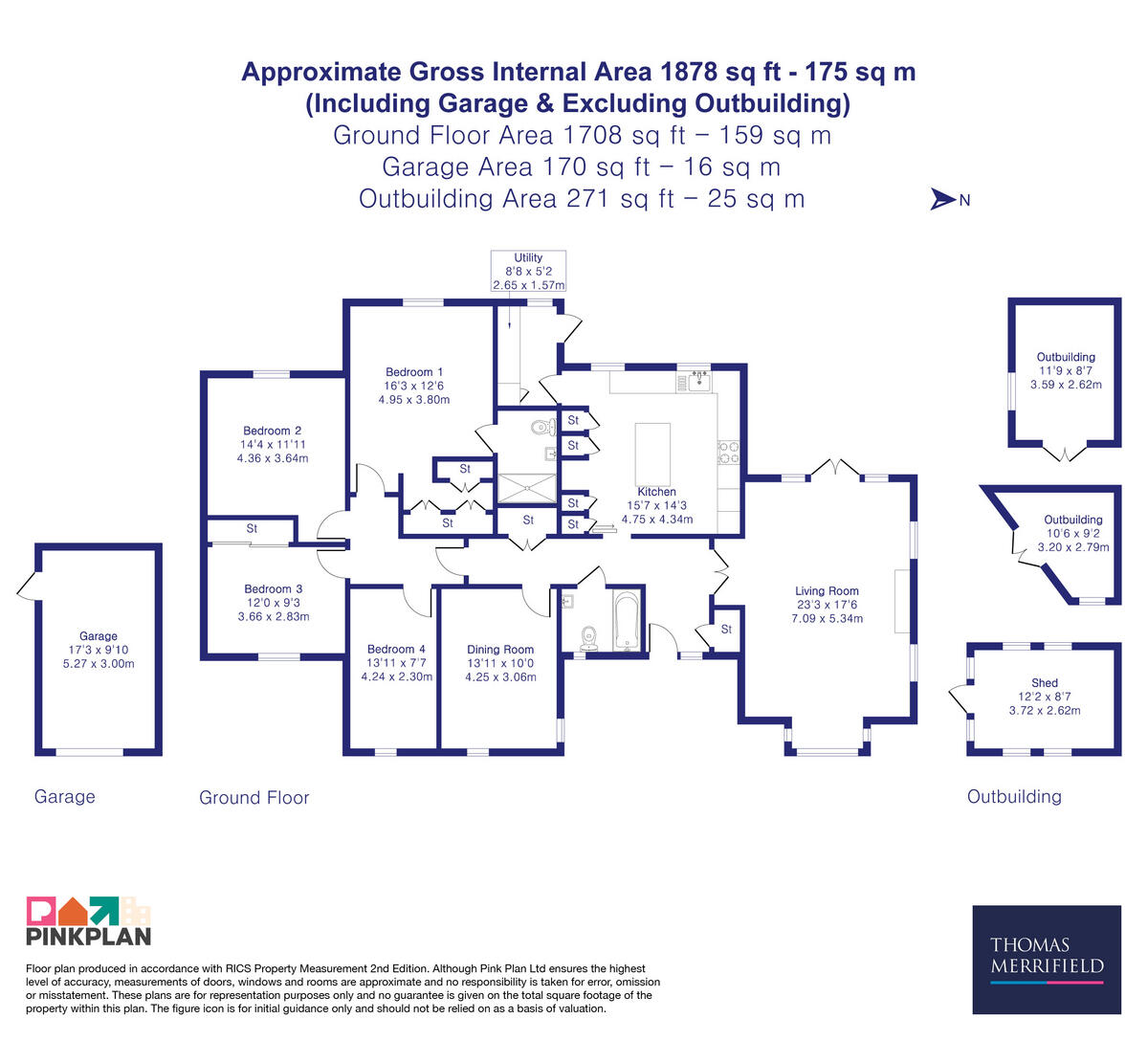 Sandy Lane, Southmoor, OX13 floorplan