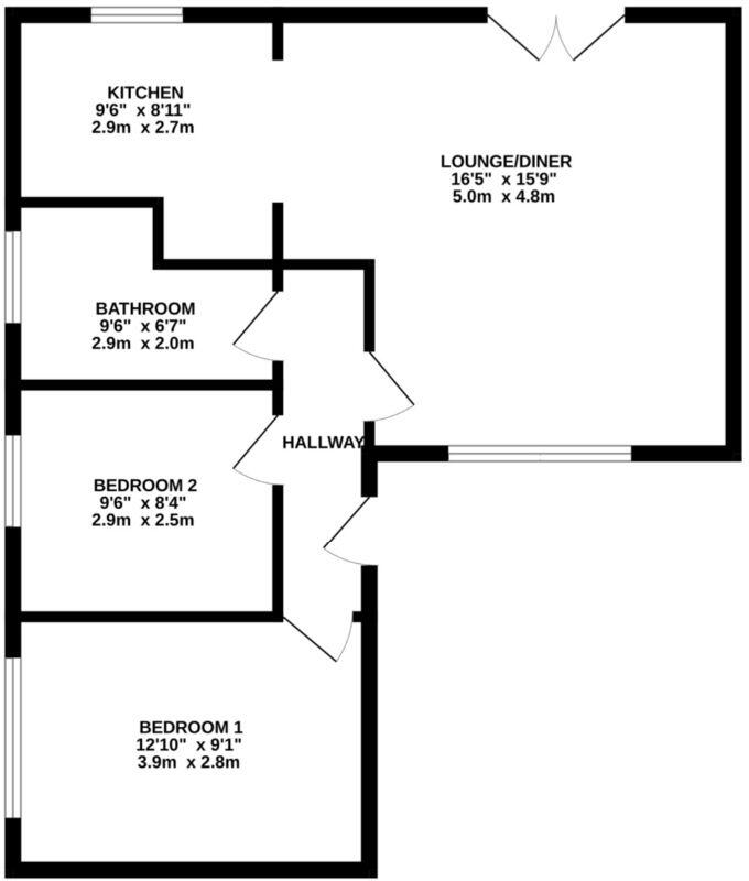7 Windmill View, Wesham, PR4 3AW floorplan