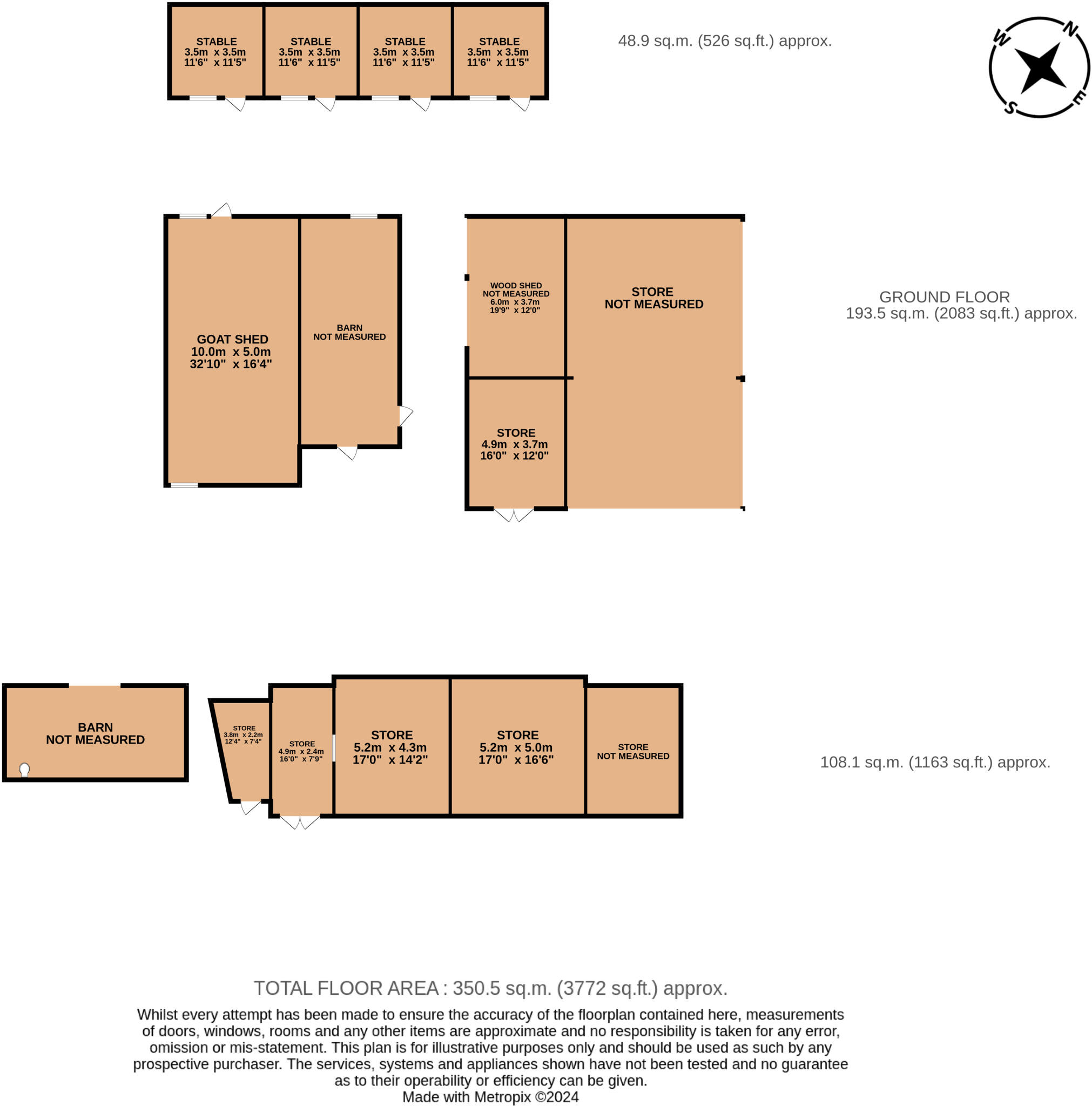 The Mill, Mortimers Cross, Leominster, Herefordshire floorplan