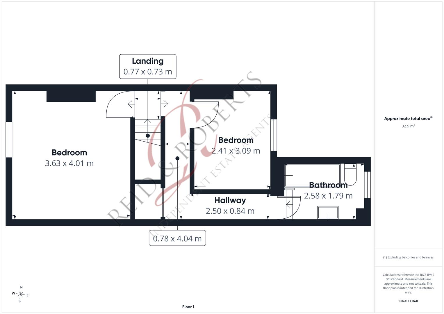 Palmer Street, Wrexham floorplan