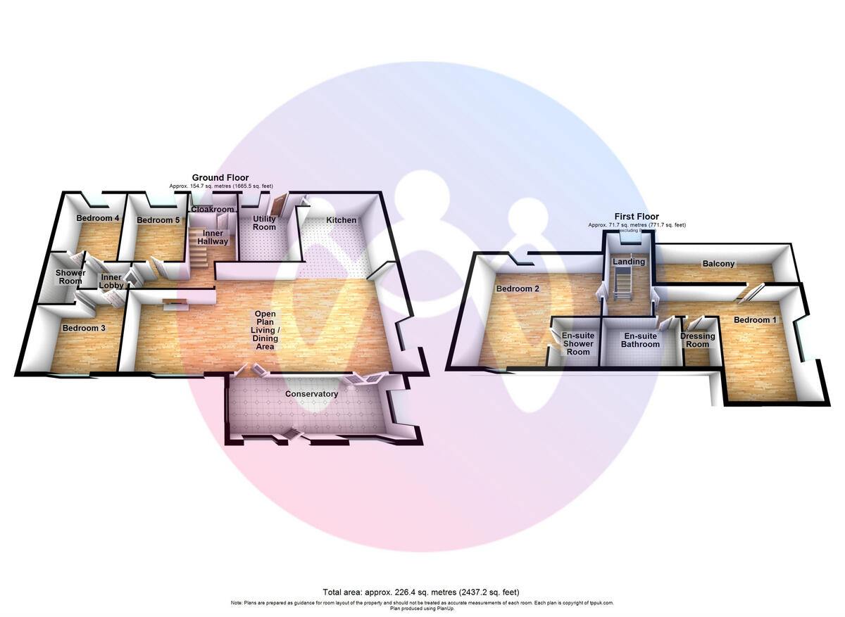 Off Allt Bron Philip, Llanddona, Anglesey, LL58 floorplan