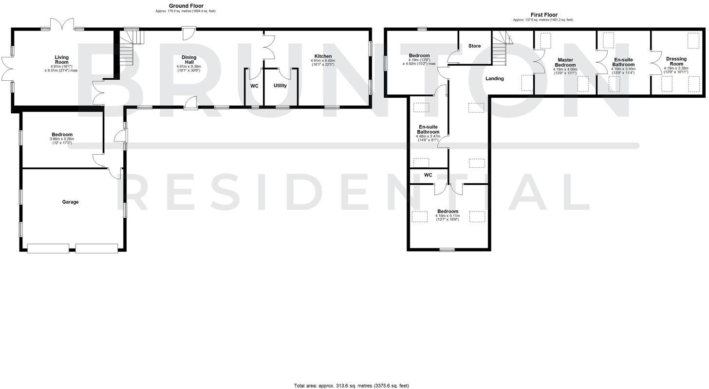 Prestwick Whins, Prestwick, NE20 floorplan
