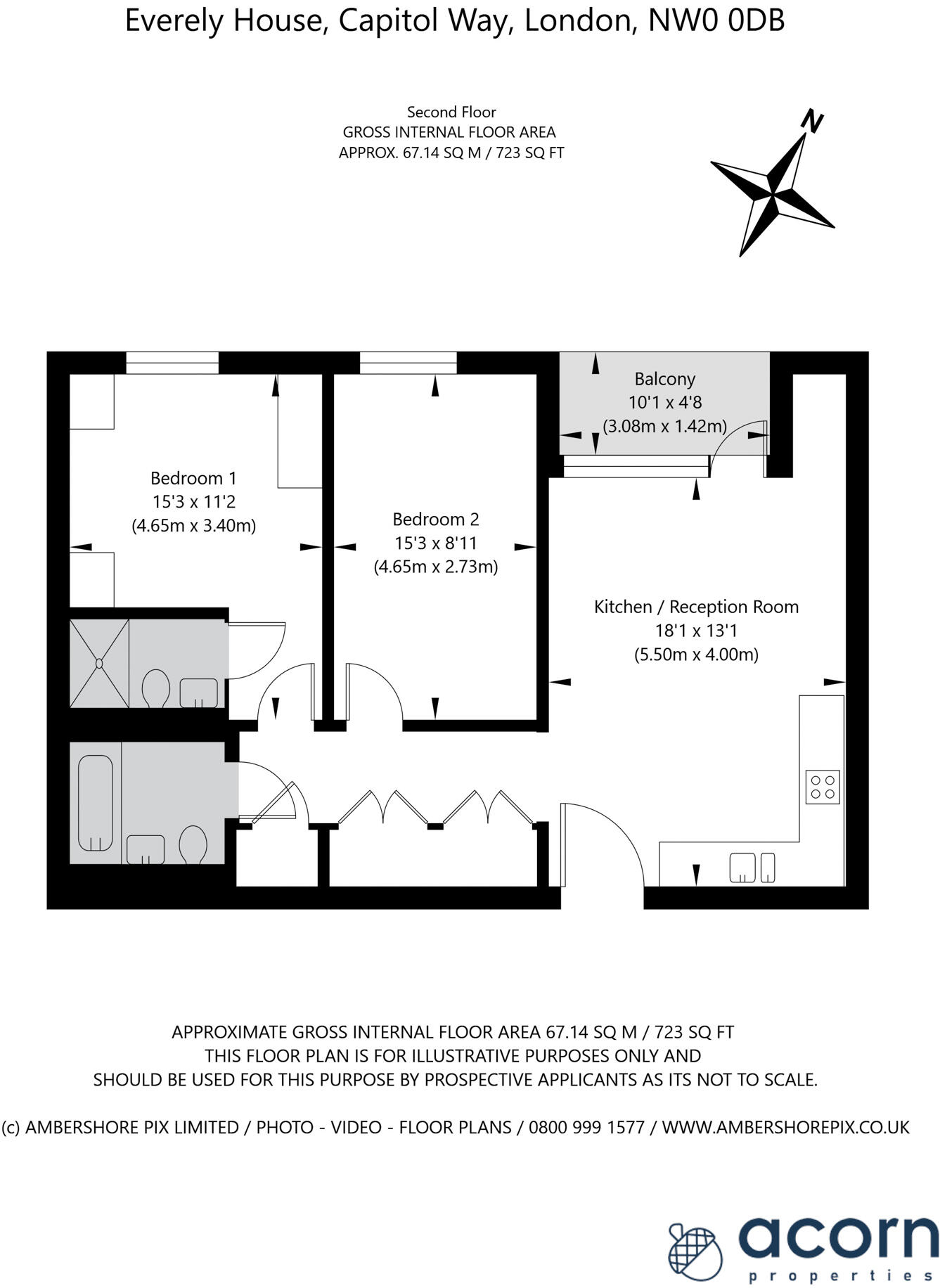 Everly House, Capitol Way, Colindale, NW9 floorplan
