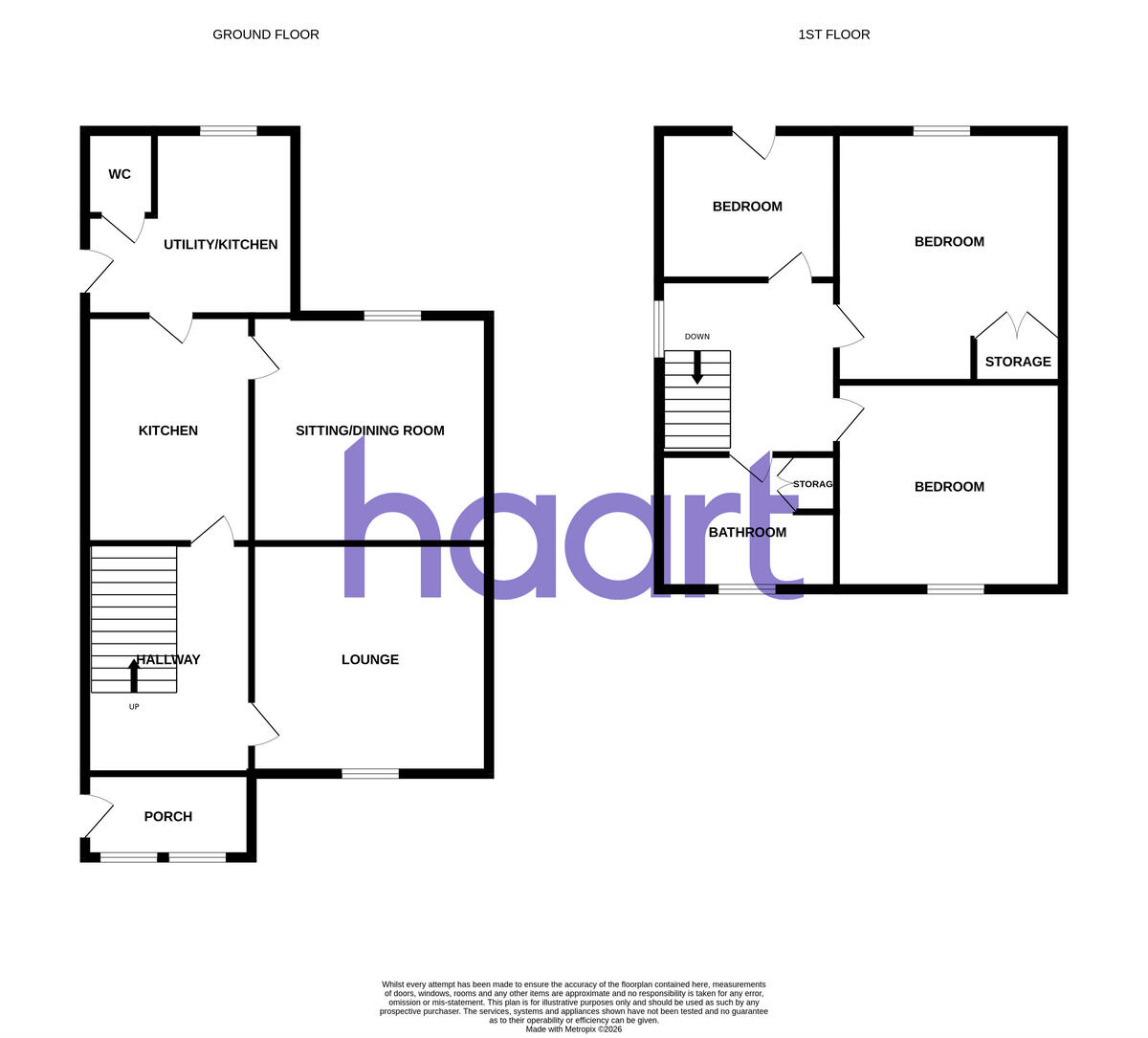 Westminster Crescent, Intake, Doncaster floorplan