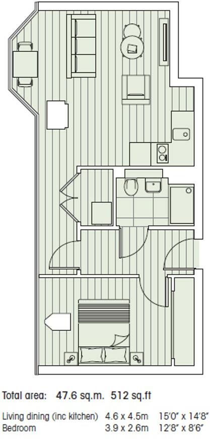 Westgate House, Hanger Lane, London, W5 floorplan