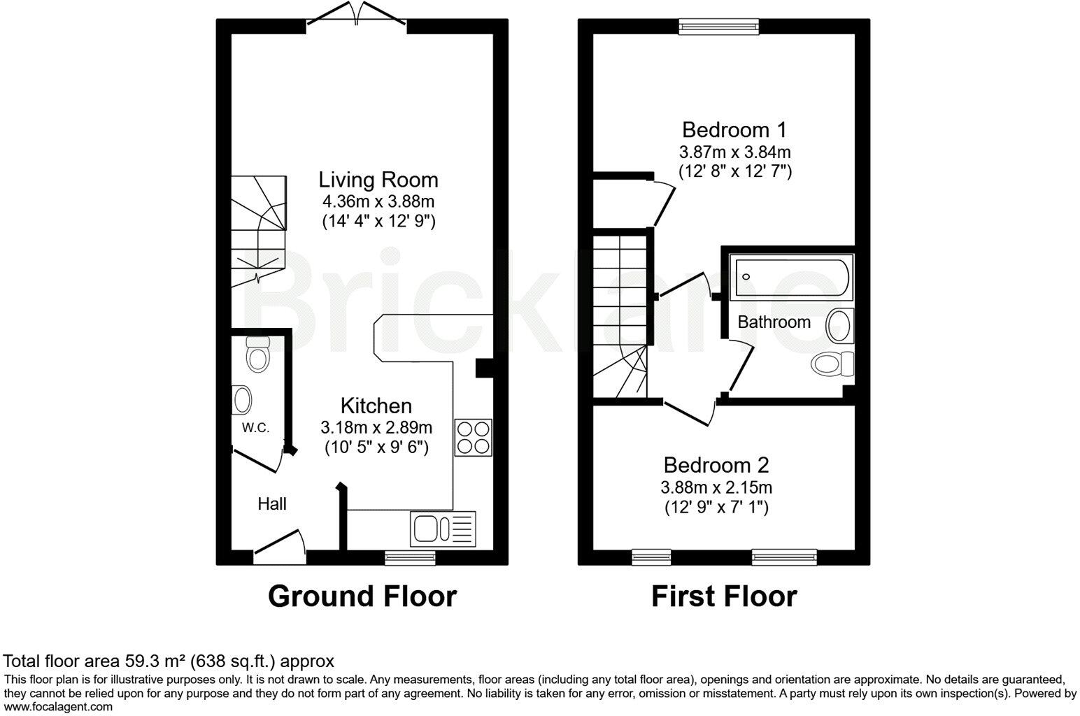 Boultwood Way, Bishop's Stortford, Hertfordshire, CM23 floorplan