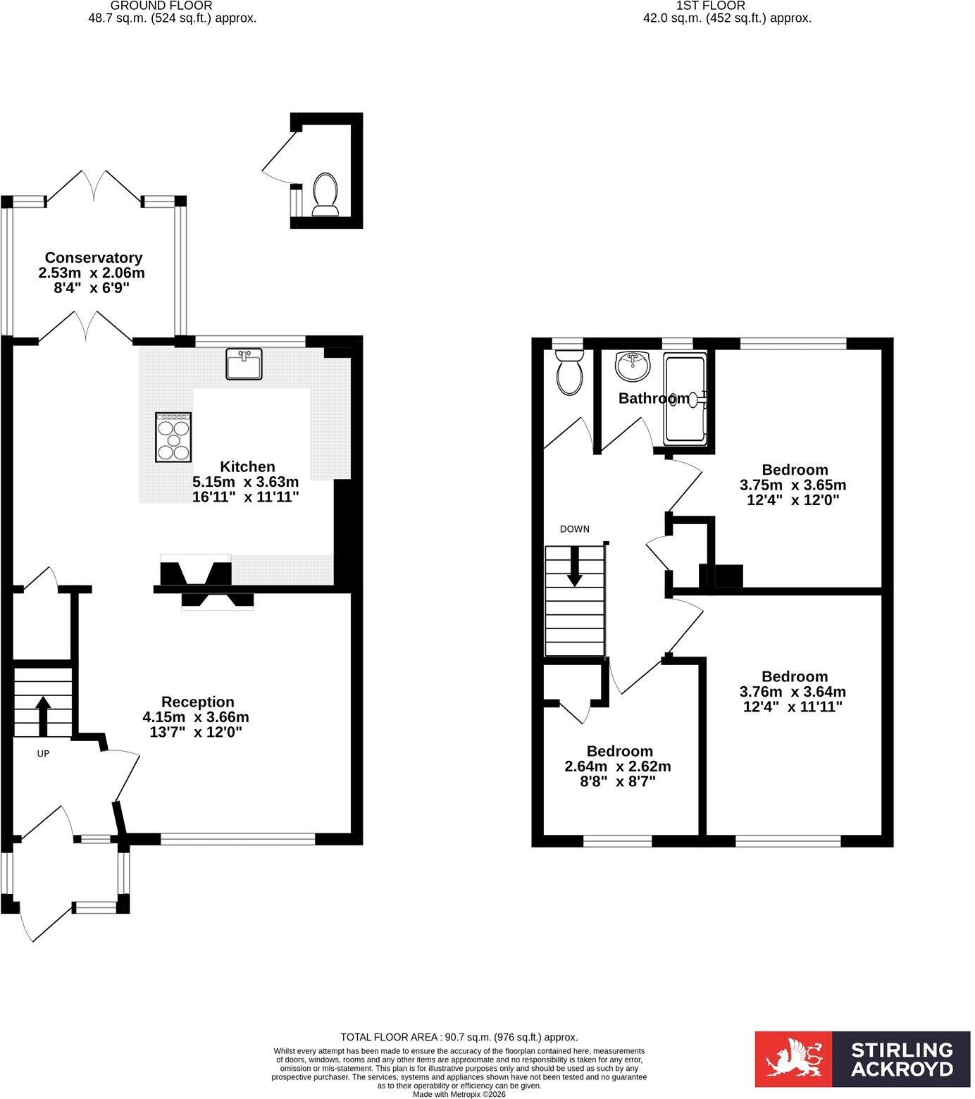Tarling Road, London, E16 floorplan