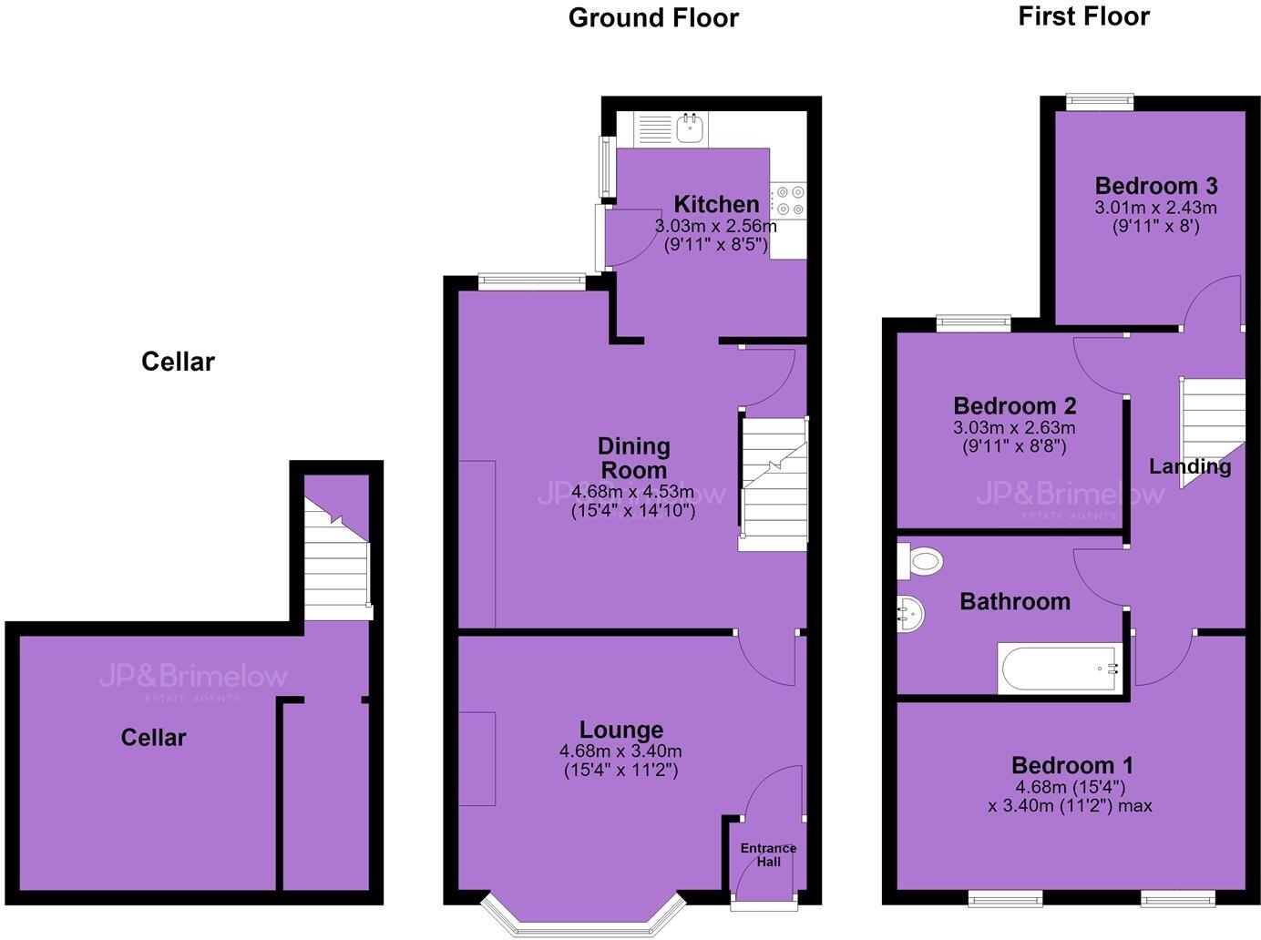 Trafford Grove, Stretford floorplan