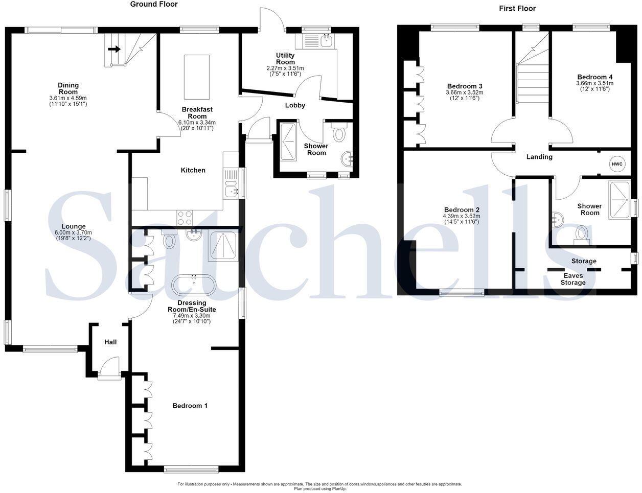 Castles Close, Stotfold, Hitchin, Bedfordshire, SG5 4BY floorplan