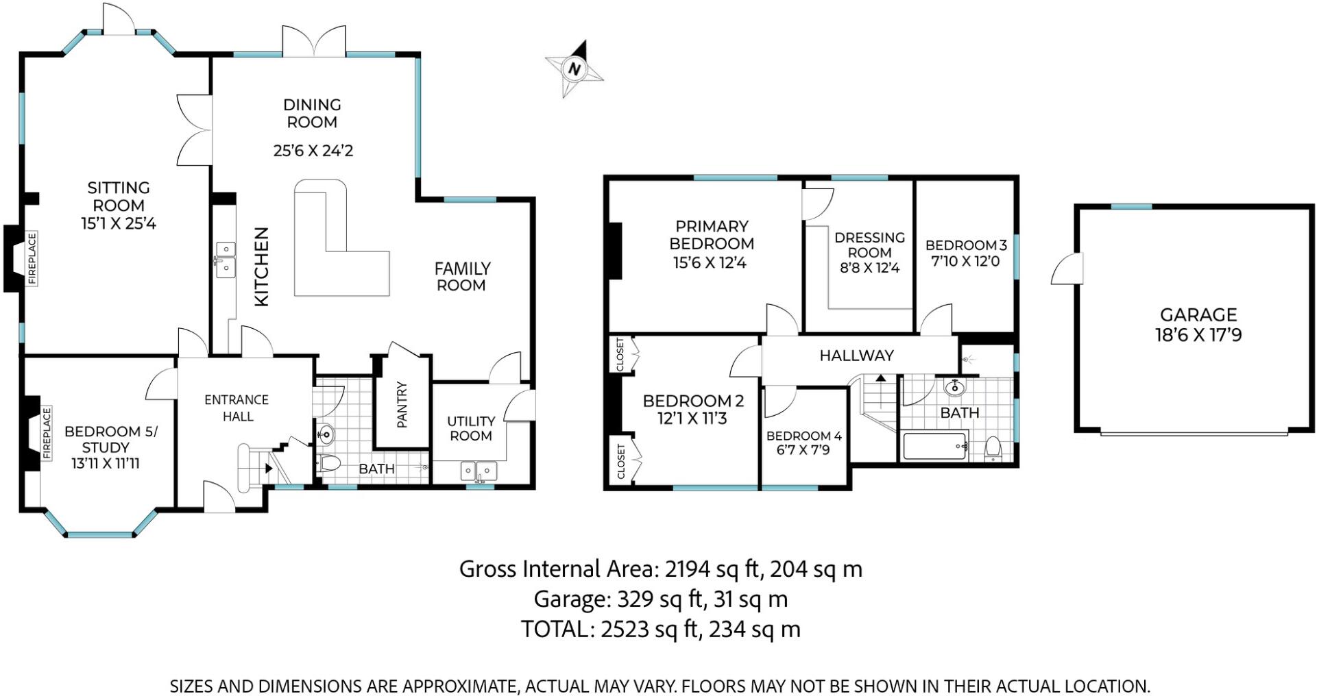 Foxcombe Road, Boars Hill, Oxford, Oxfordshire, OX1 floorplan