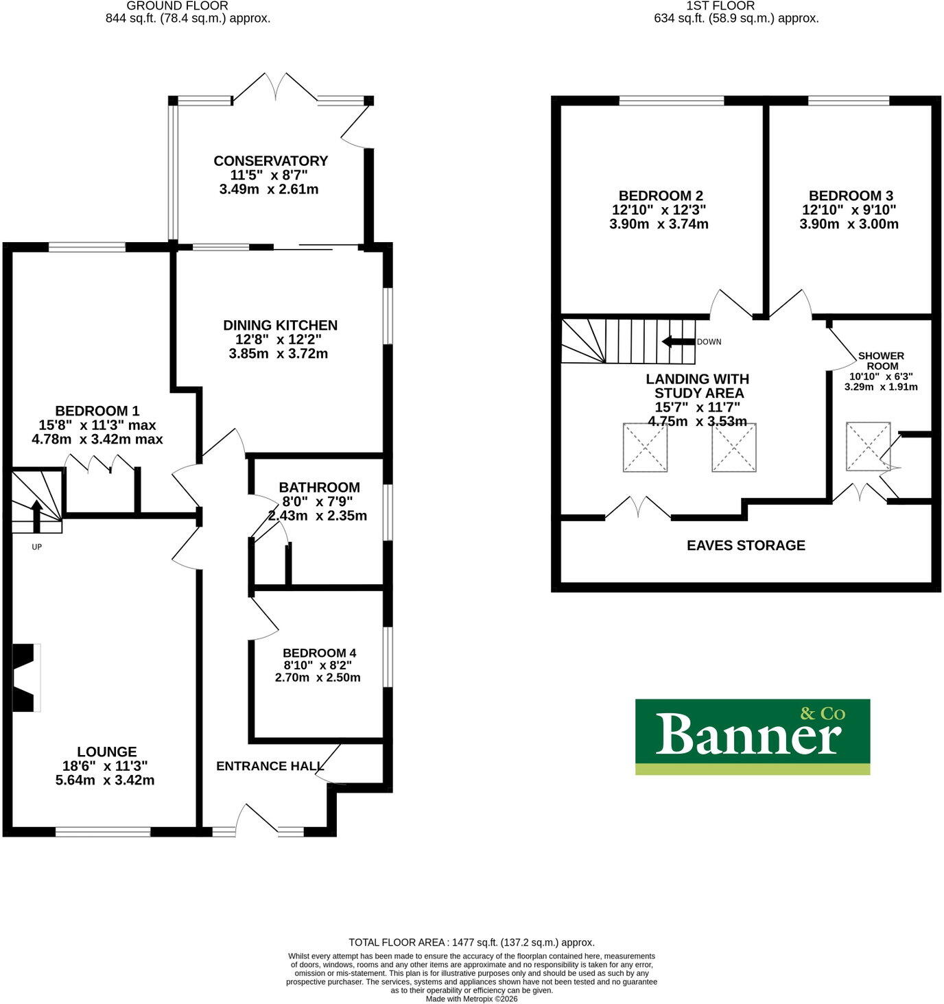 Howard Avenue, Lymm, WA13 9EQ floorplan