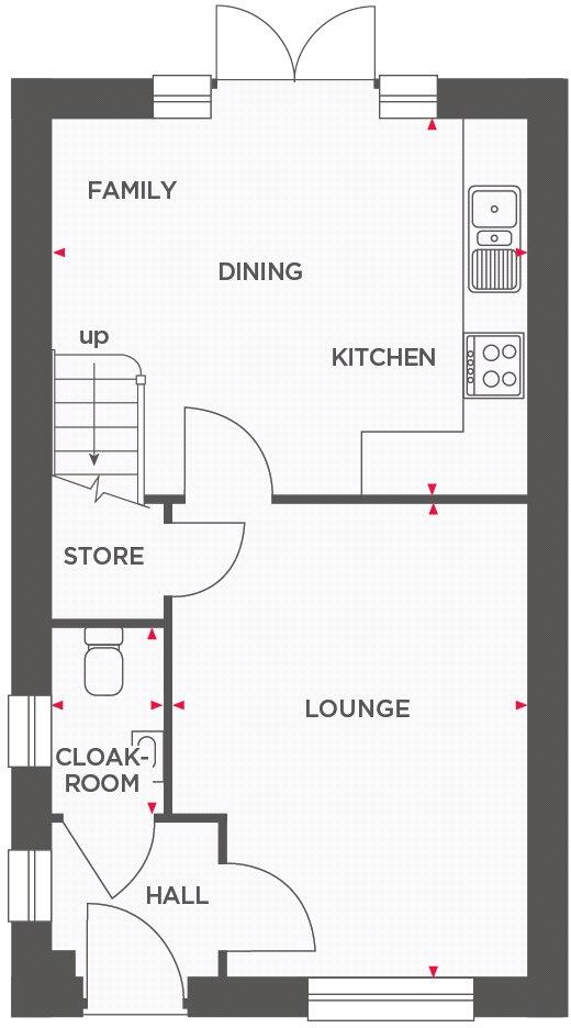 Plot 20, The Laburnham, Otters Reach, Yelland, Devon, EX31 floorplan