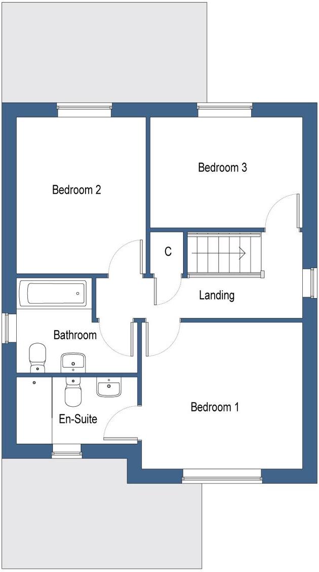 Plot 38, Kings Grove, Grimsby, DN32 8QN floorplan