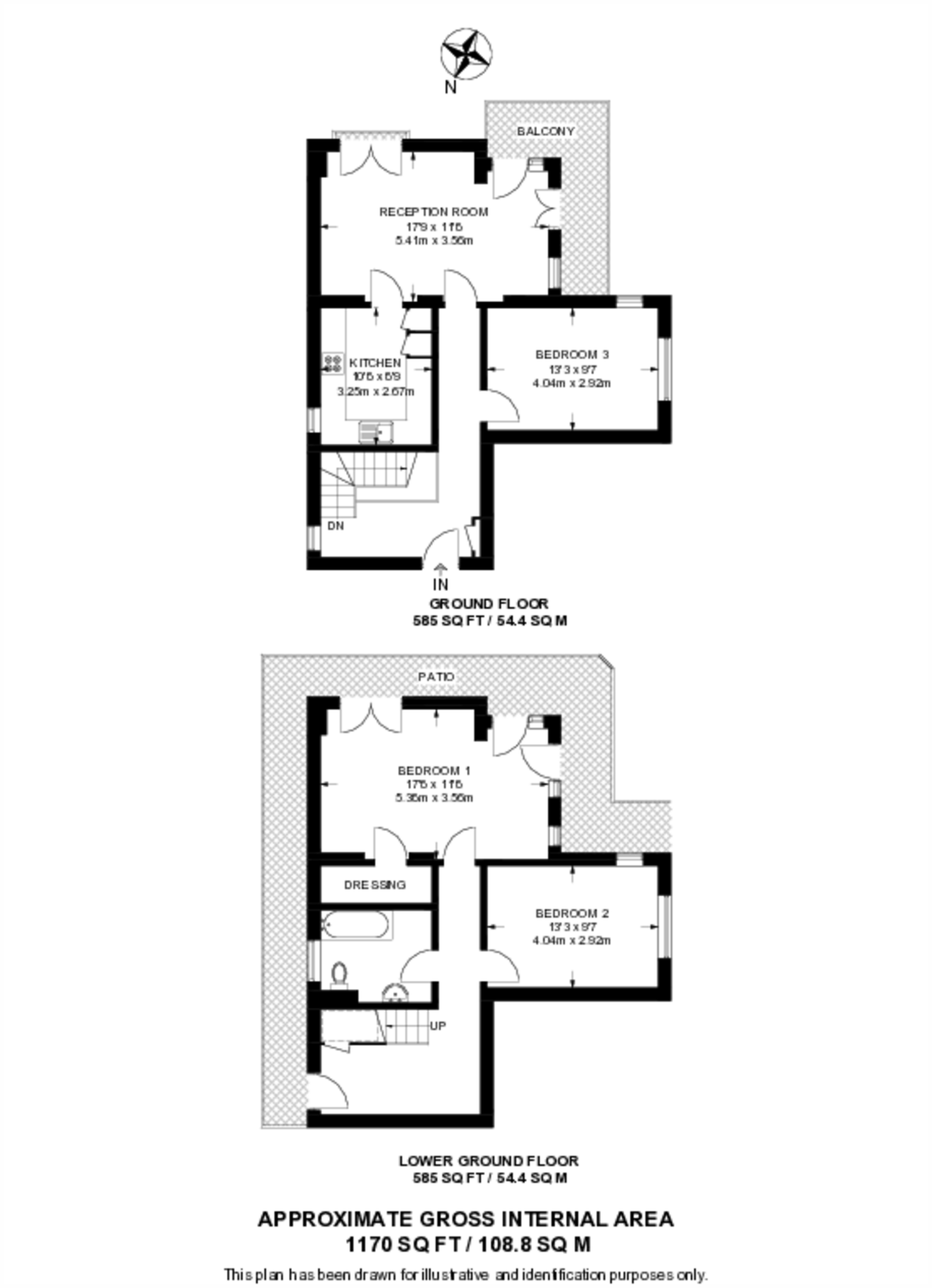 St James Road, Croydon, Purley, CR8 floorplan