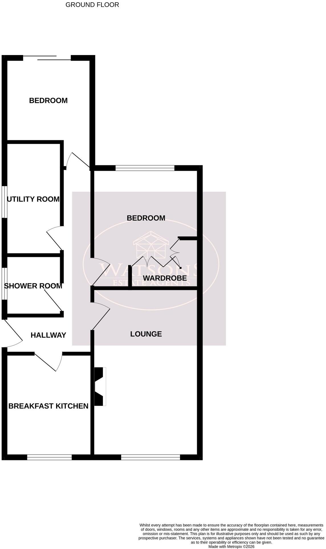 Sycamore Close, Selston, Nottingham, NG16 floorplan