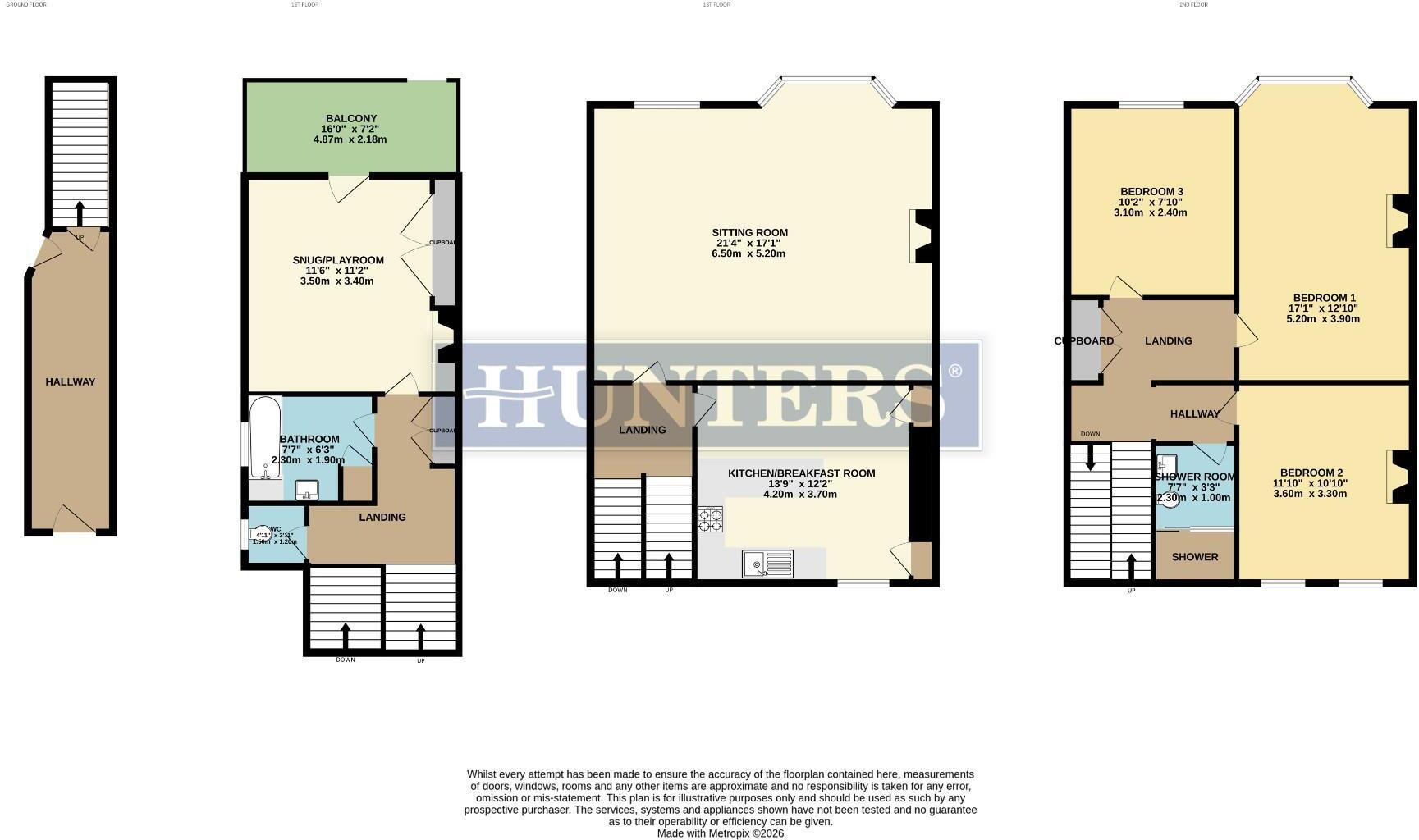 Alston Terrace, Exmouth floorplan