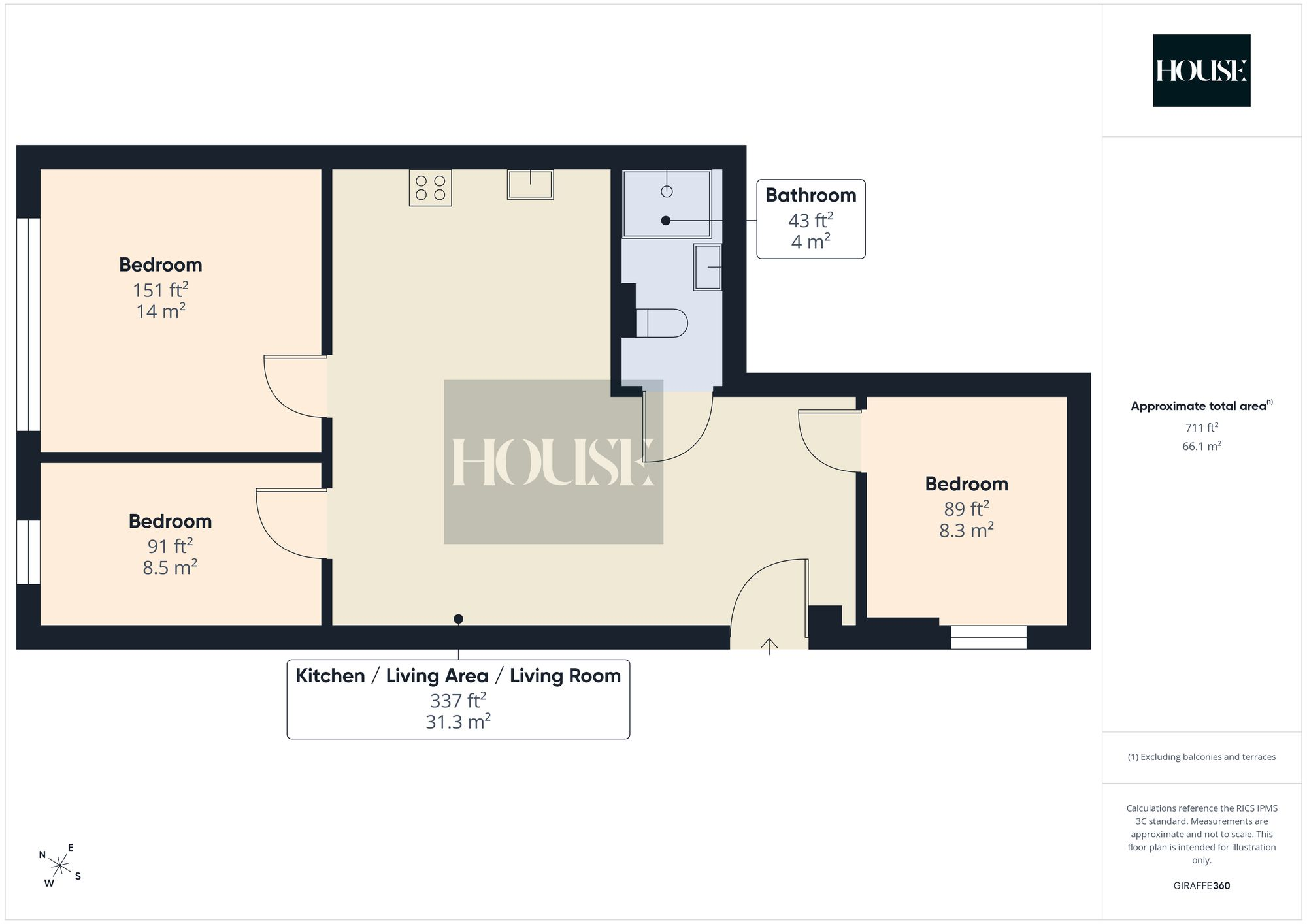 Charles Edward Road, Swan Courtyard, B26 floorplan