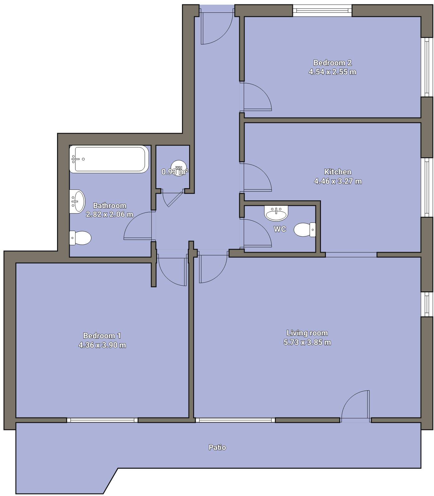 Admiral Place, Southwark, London floorplan