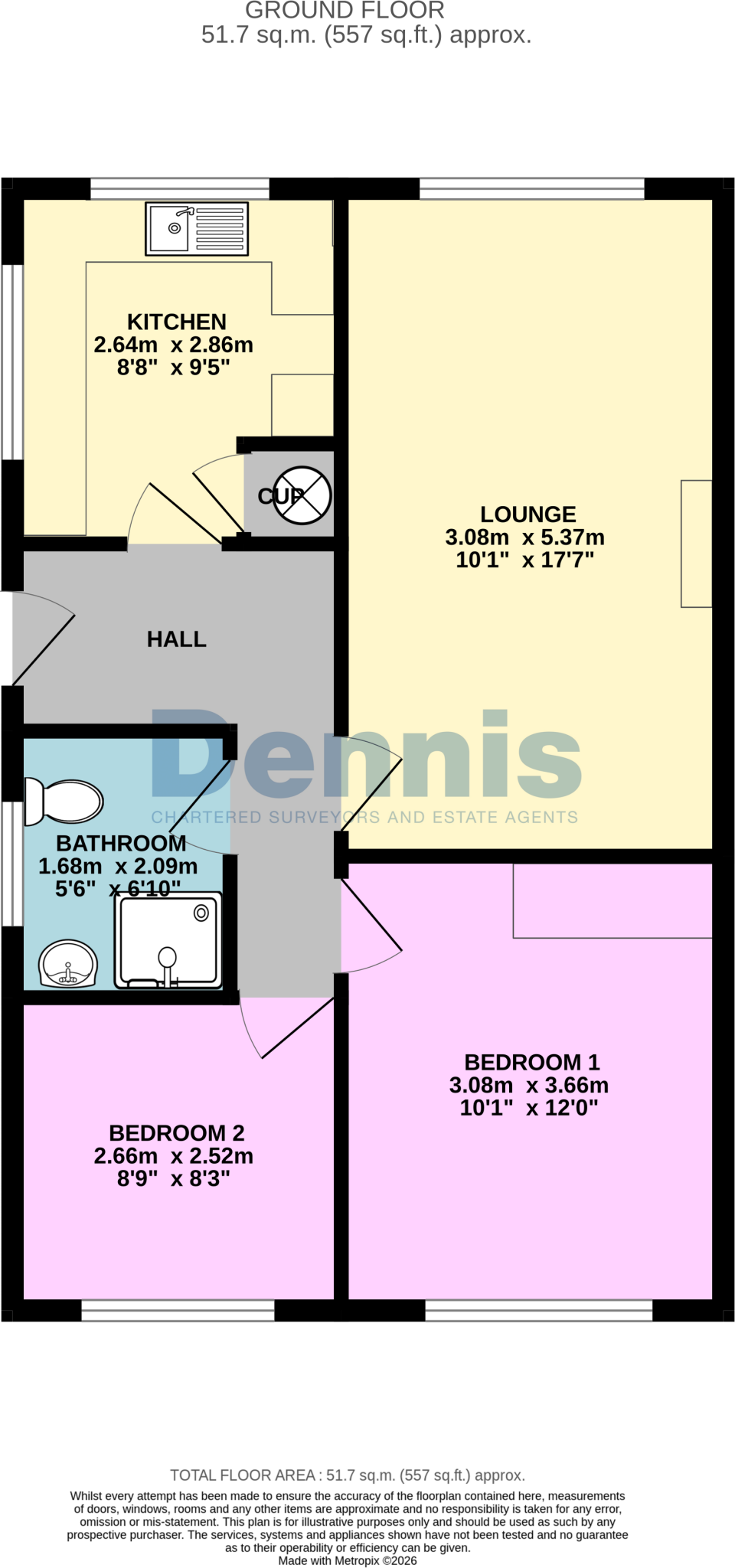 Watkinson Close, Preston, East Yorkshire, HU12 floorplan