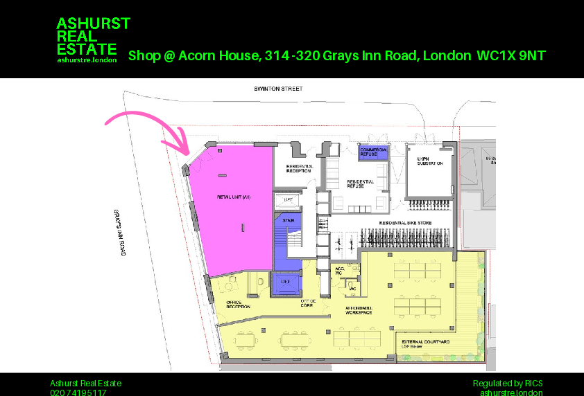 Floor plan  Retail, Acorn House,  314-320 Gray's Inn Road, London WC1X 9NT.pdf