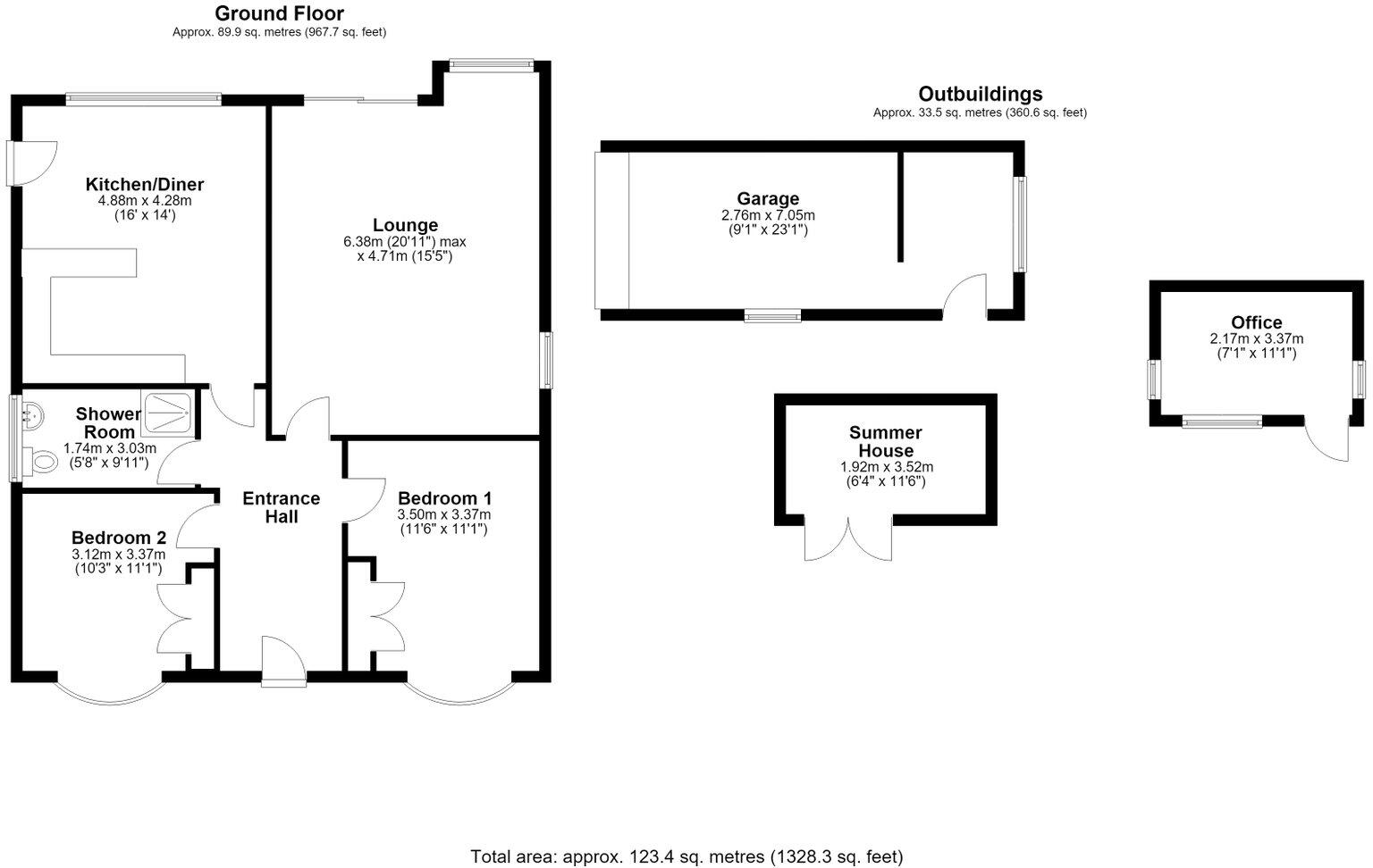 Hind Heath Road, Sandbach, CW11 3LG floorplan