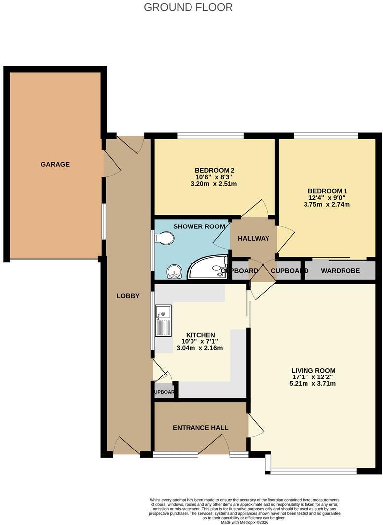 12, Almond Tree Close, Bridgwater floorplan