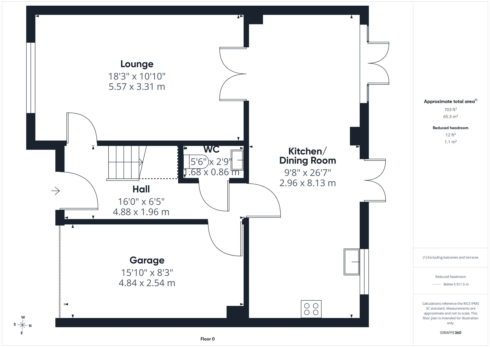 Harlequin Close, Farndon, CH3 floorplan